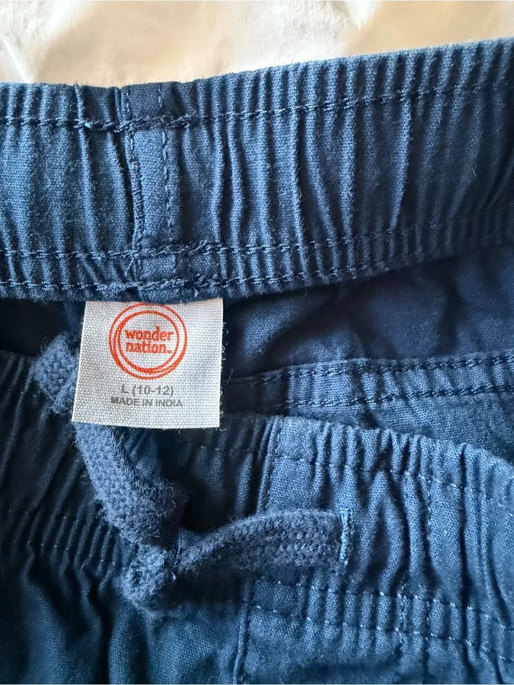 Boys Shorts Set - Navy & Khaki